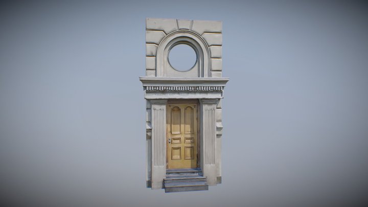 Modular Door 18 3D Model
