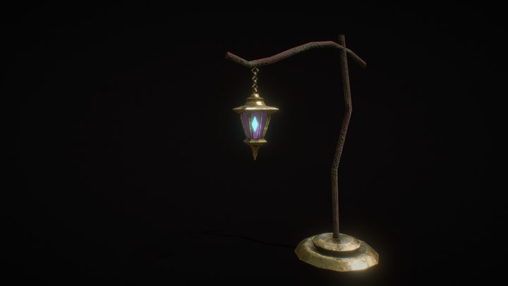Fantasy Lamp 3D Model