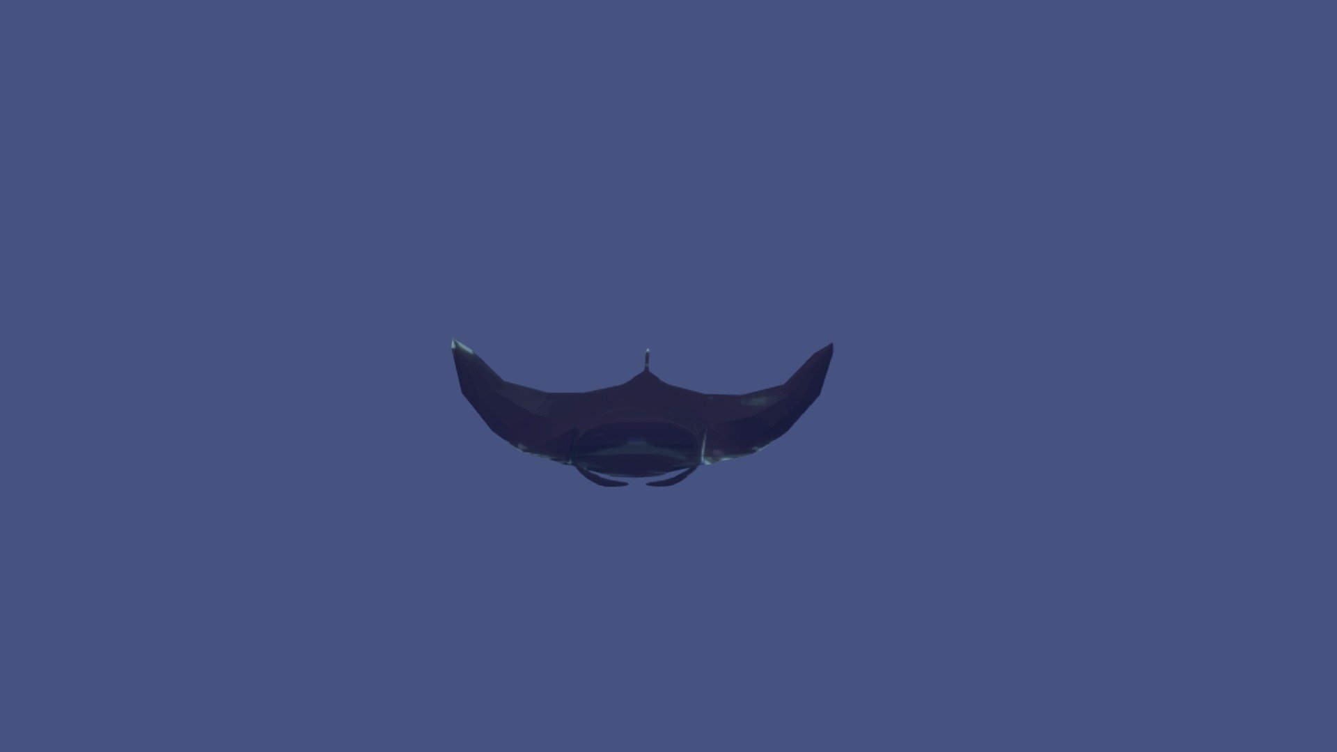 Low-Poly Mantaray
