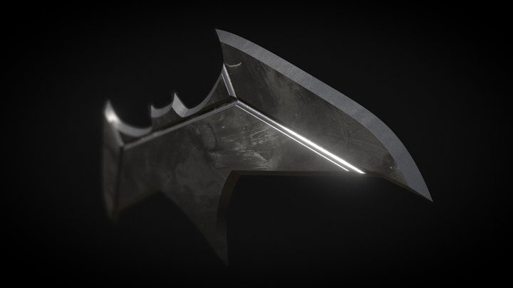 Batarang - Batman JL 3D Model