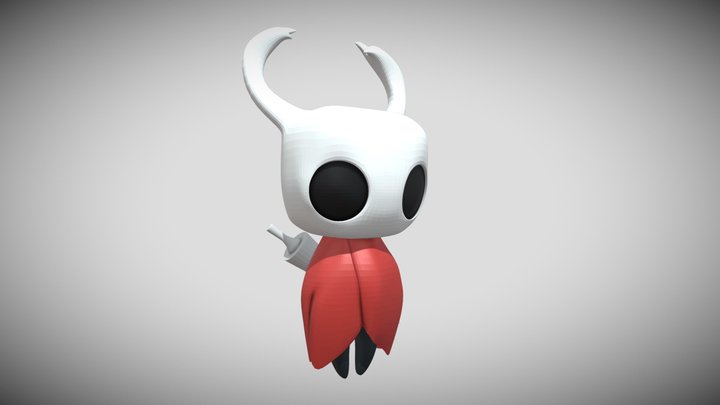 Hollow Knight Red 3D Model