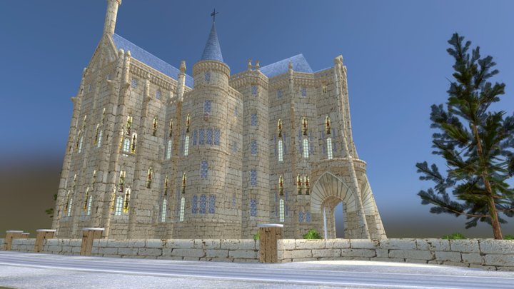 Astorga Palace 3D Model