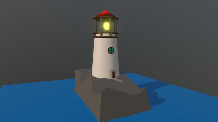 Lighthouse #SketchfabWeeklyChallenge 3D Model