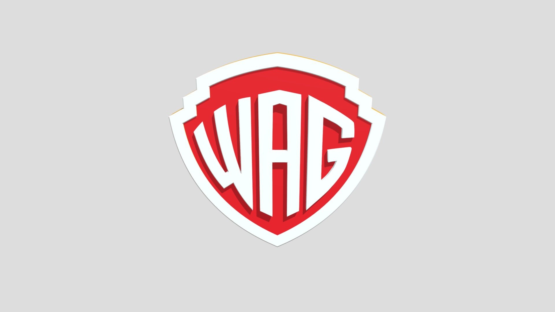 Warner Bros/Warner Animation Group Shield 2024 - Download Free 3D model ...