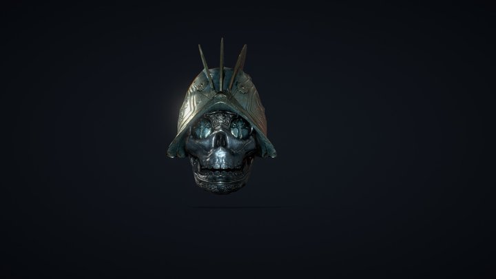 Ancient Conquistador Skull (Realtime) - 3D Model 3D Model