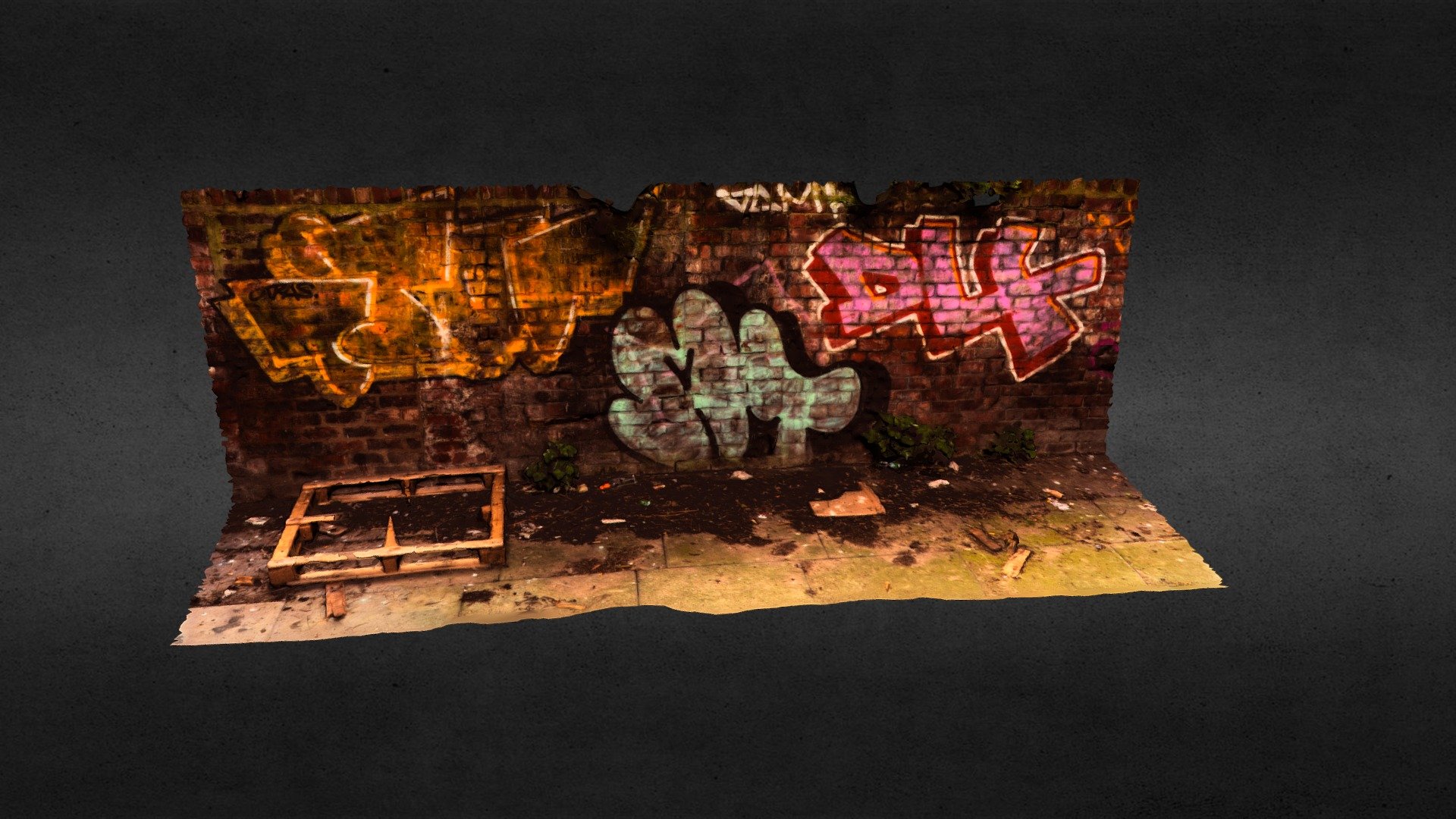 Graphite on the wall vol1 Download Free 3D model by vladimir bogovcic