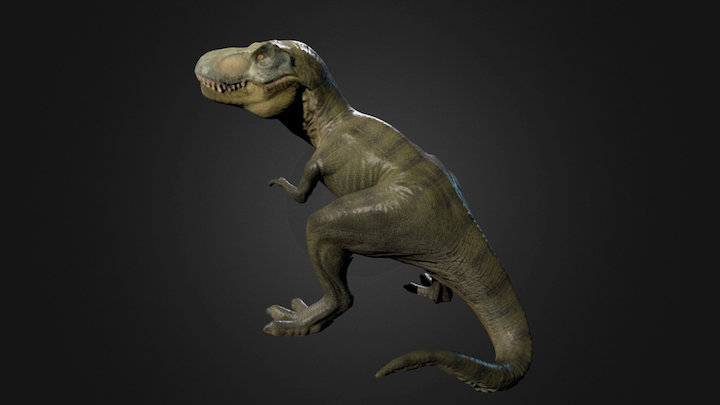 T-Rex Photogrammetry test – Modello 3D gratuito STL