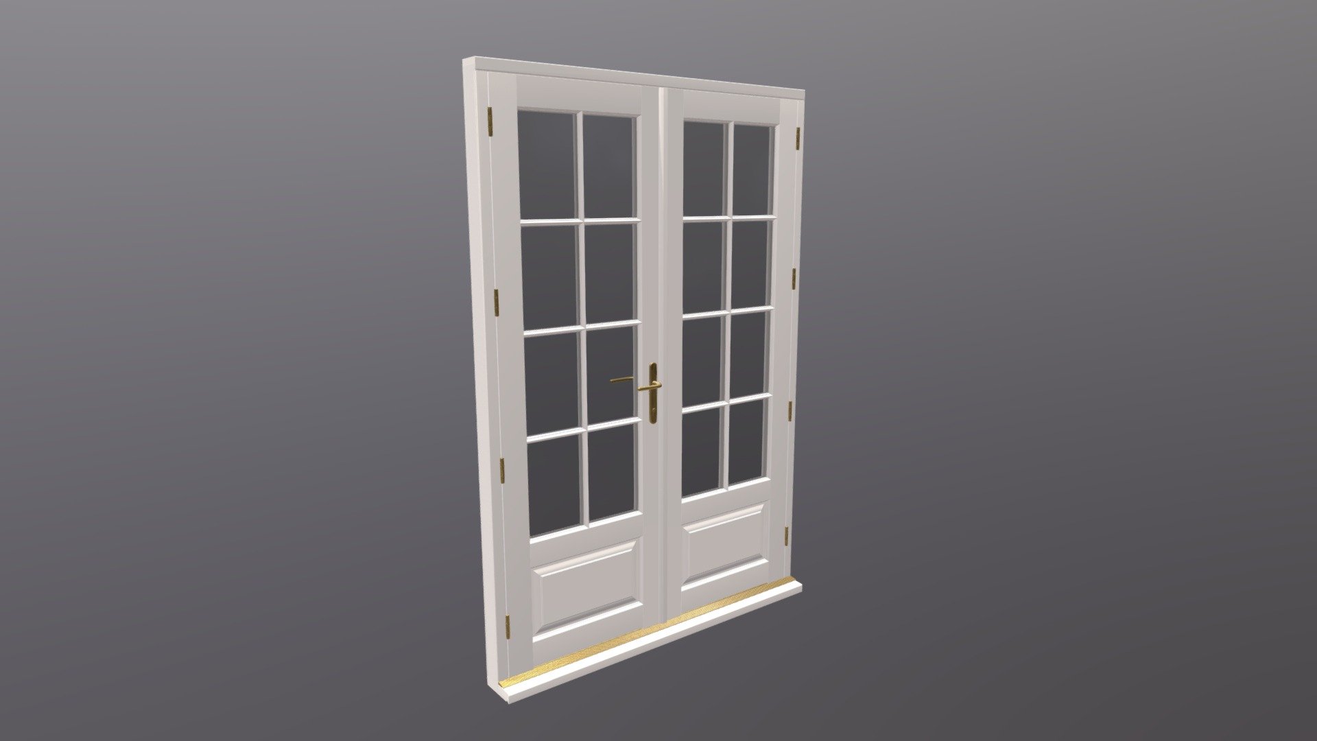 Super Prime French Door - 3D model by anton_yo [62d5596] - Sketchfab