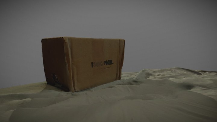 Photorealistic Box 3D Model