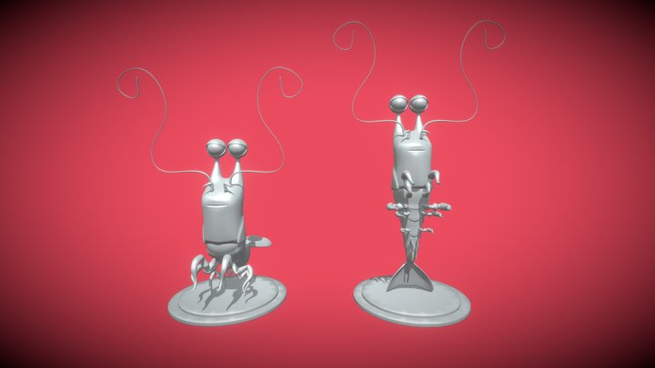 Jacques ("Nemo") 3D Model