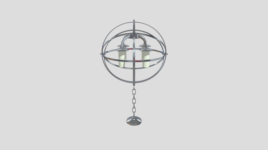 Ringed Ceiling Light