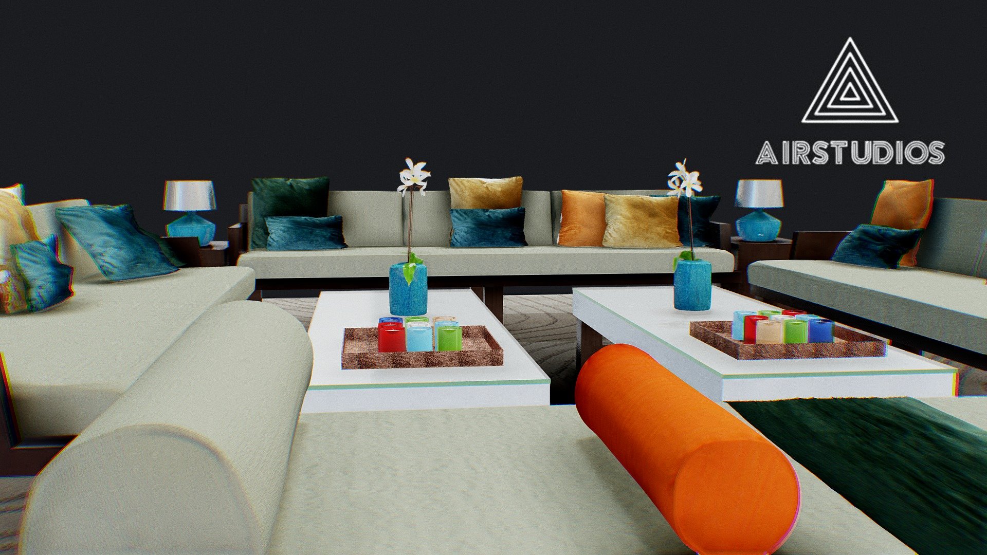 Living Room Furniture Assets - Buy Royalty Free 3D model by AirStudios ...