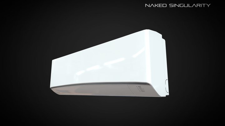 Air conditioner - Appliance / Electronic Lowpoly 3D Model