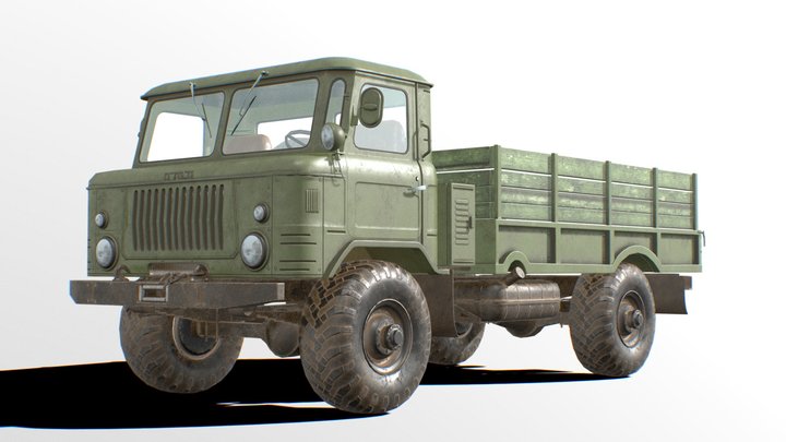 GAZ 66 ("Shishiga")  [FREE] 3D Model