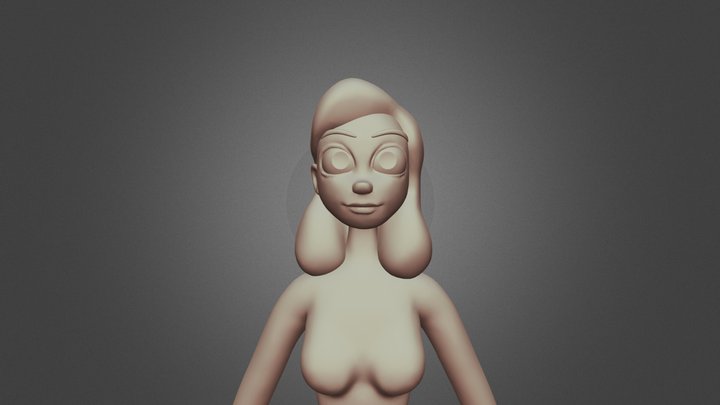 Meg - Paperman 3D Model