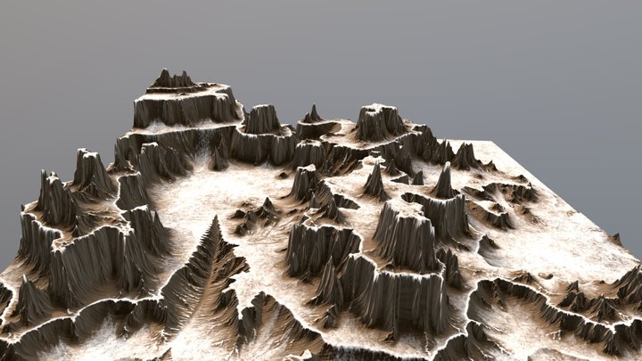 Terrain 3D Model
