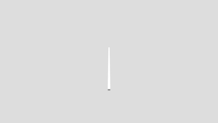 Weapon for Minecraft 3D Model