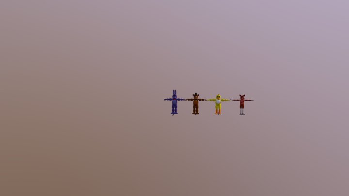 Fnaf-files 3D Model