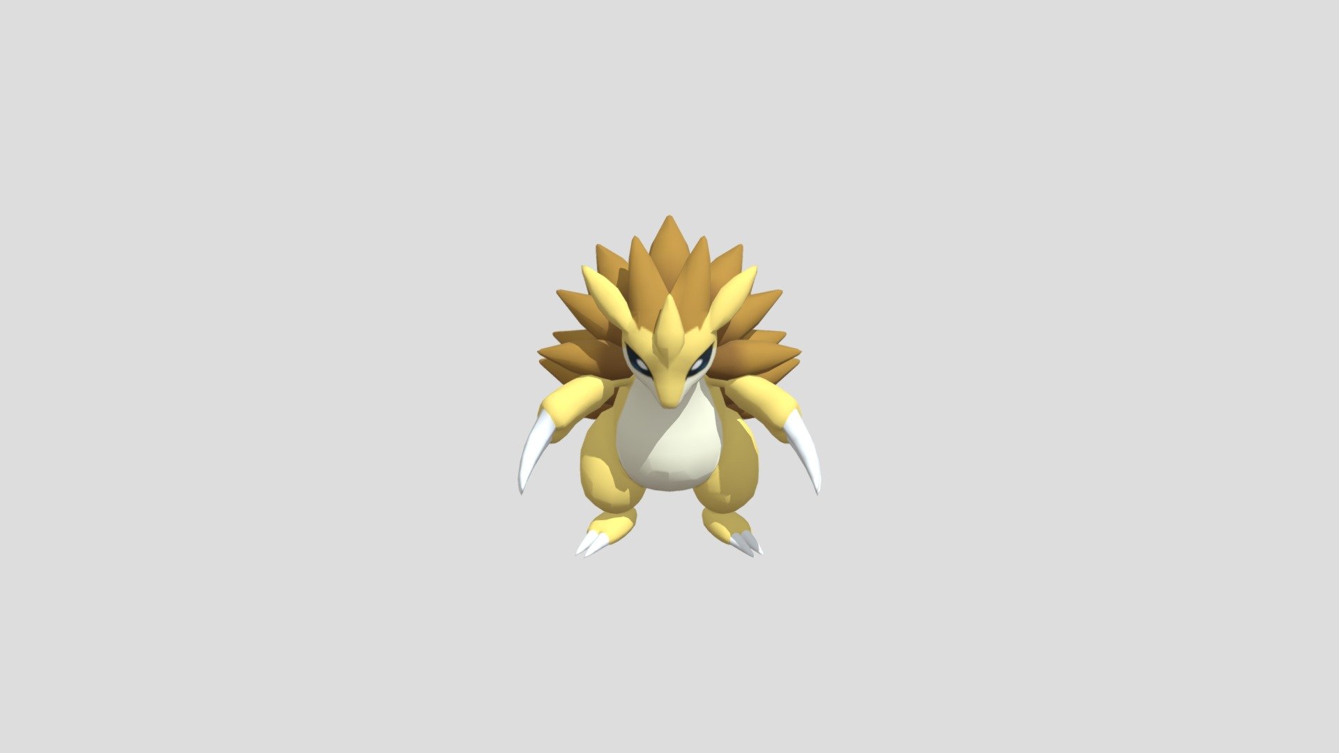 3DS - Pokemon X Y - 028 Sandslash - Download Free 3D Model By ...