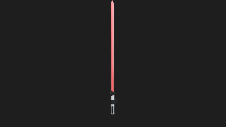 Darth Vader - LightSaber 3D Model