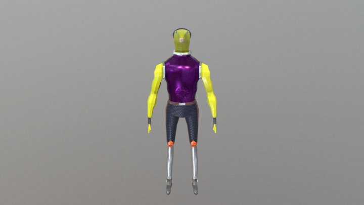 CT6035 3D Character 3D Model