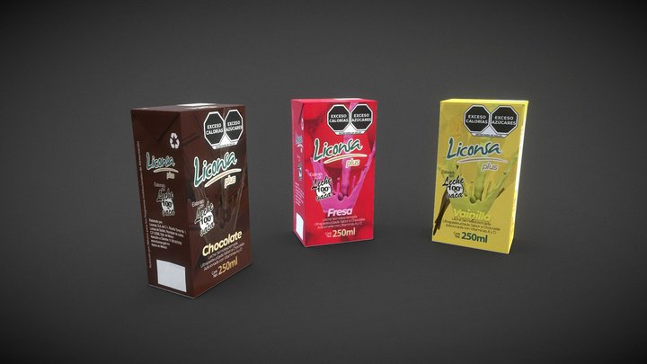 Liconsa Sabores 3D Model