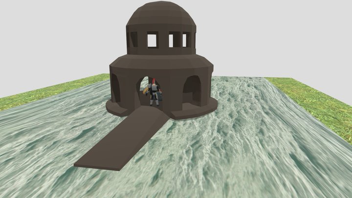 Escena Personaje 3D Model