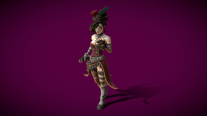moxxi 3D Model