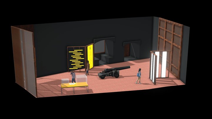 Sala Nord Proposta 3 3D Model
