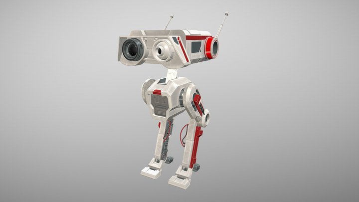 Hard Surface Model of BD-1 3D Model