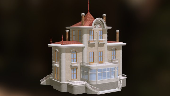 3D-модель Atatürk Köşkü Müzesi 3D Model