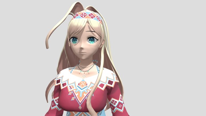 にじさんじ - Layla Alstroemeria 3D Model