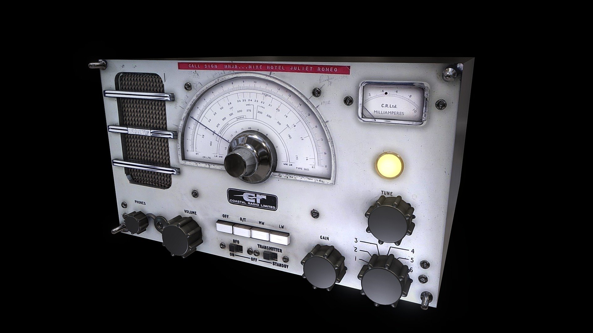 Old Radio - Download Free 3D model by object (@titaniumammas69 ...