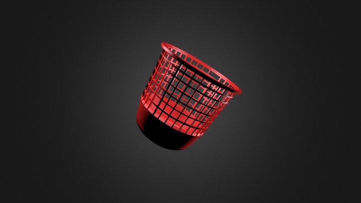 Dustbin 3D Model
