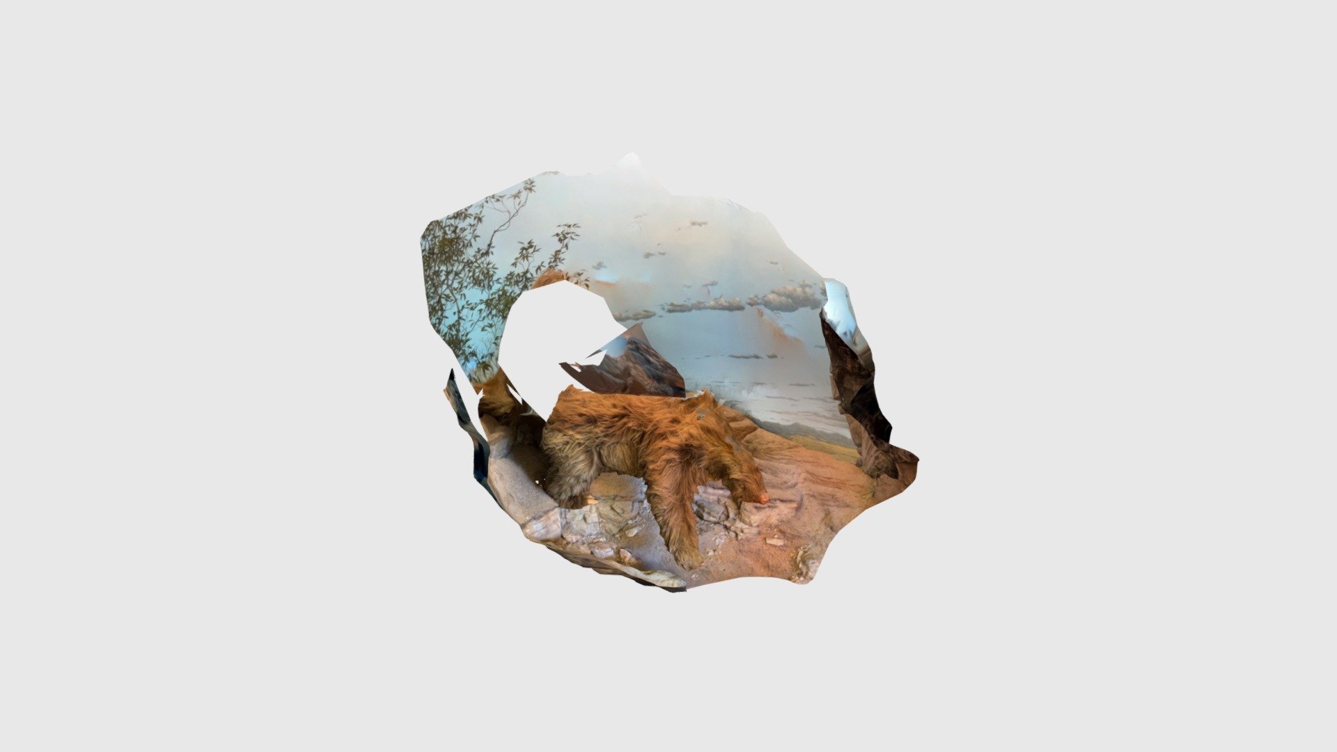 Shasta Ground Sloth - Download Free 3D model by The Center for Digital