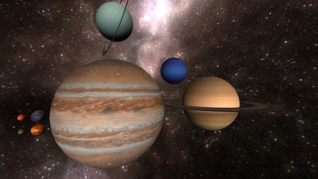 SolarSystem_SchoolProject - 3D model by Abotics99 [62e54ee] - Sketchfab