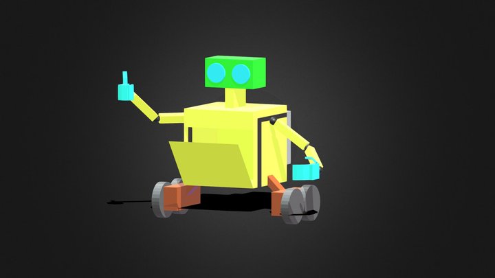 Robot Organico 3D Model
