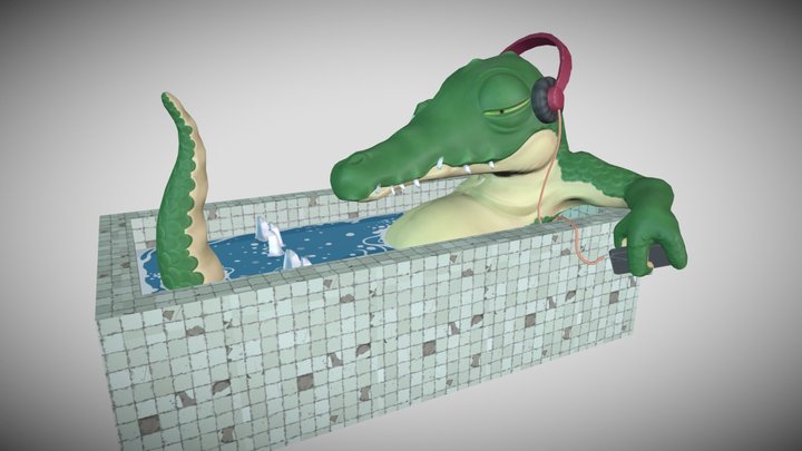 Bath time! 3D Model
