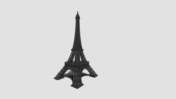 Eiffel Tower 3D 3D Model