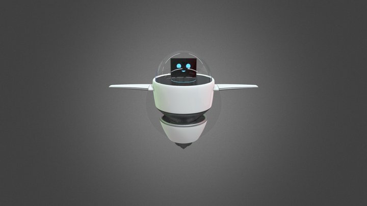 Hovering Robot 3D Model
