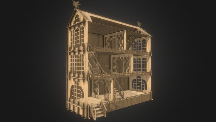 Child House 3D Model
