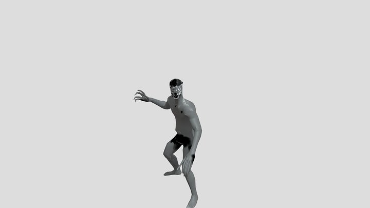 Scp 1104 death 3D Model