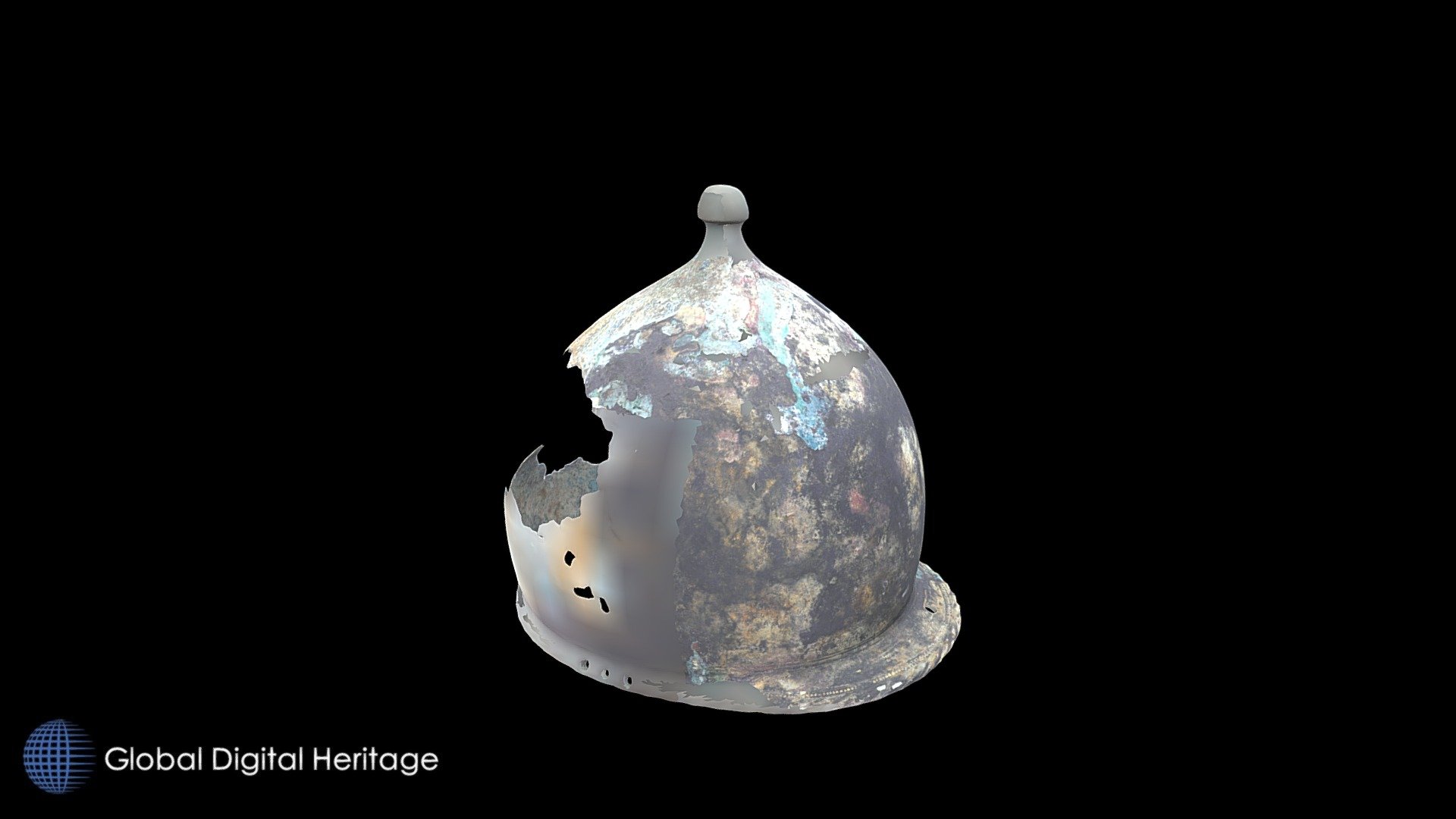 Monteforfino type helmet, Playa Grande, Sicily