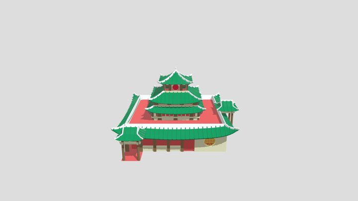 MIEUBAANGIANG LOWPOLY 3D Model