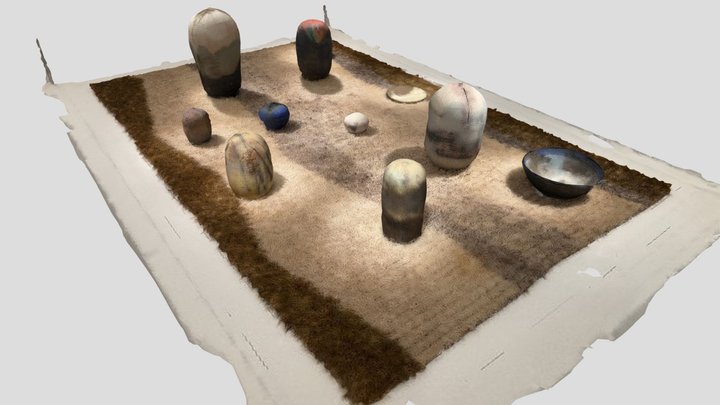MFAH- Toshiko Takaezu Exhibit (Realityscan) 3D Model