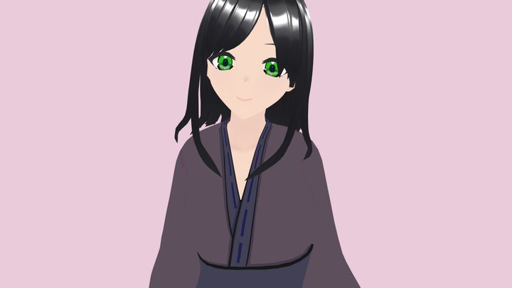 Mirai (OC) 3D Model