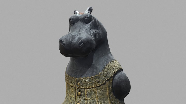 Hippo Ballerina by Bjørn Okholm Skaarup – Modèle 3D gratuit STL