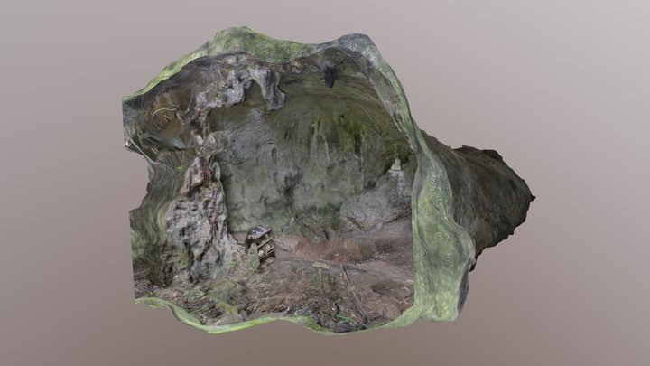 Poo Pan Ta Mee Cave 3D Model