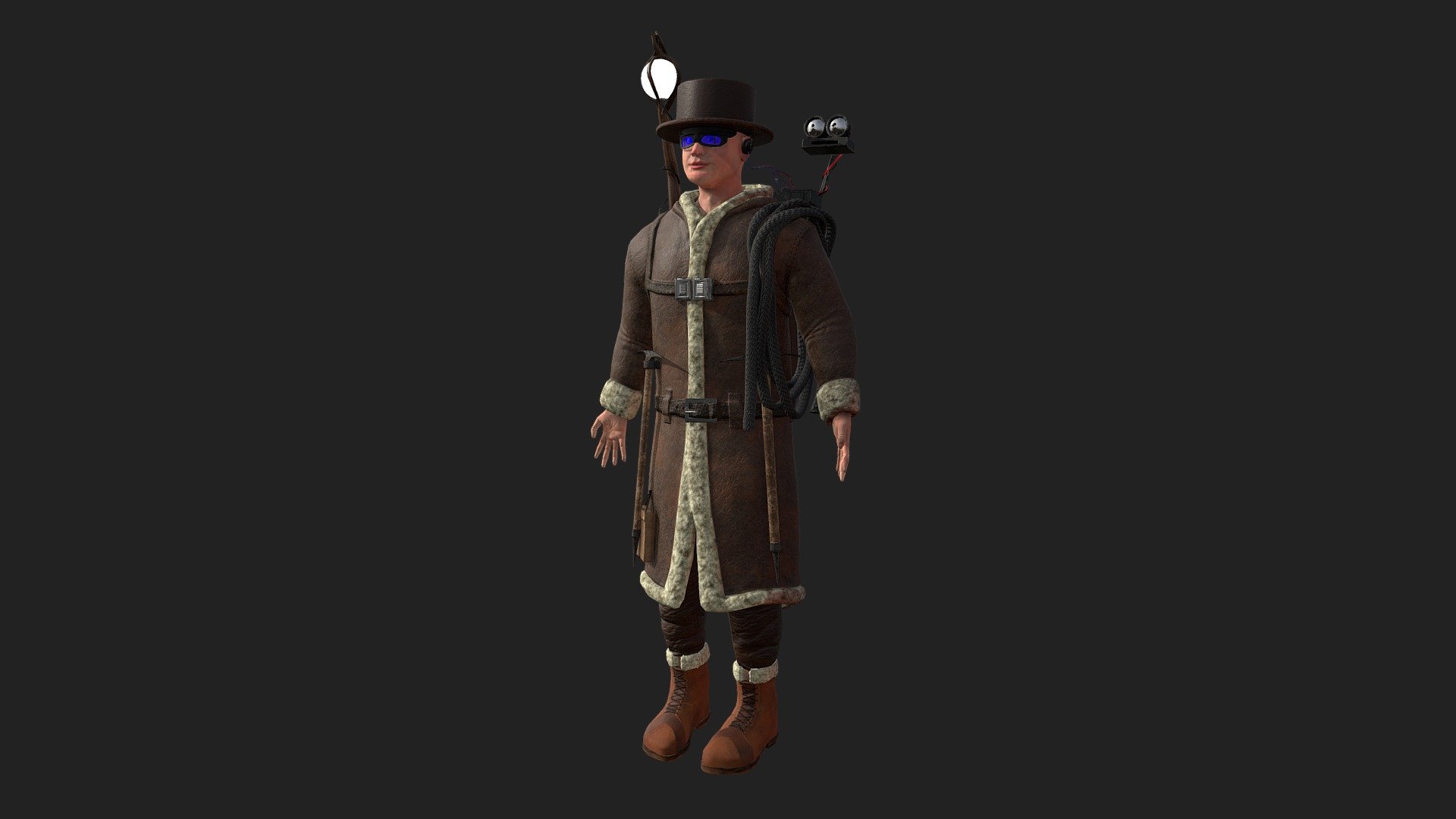 GART120 Character Oli the Trader Textured