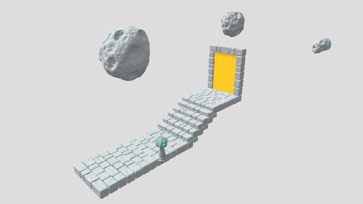 Dimensional Staircase (link below) 3D Model